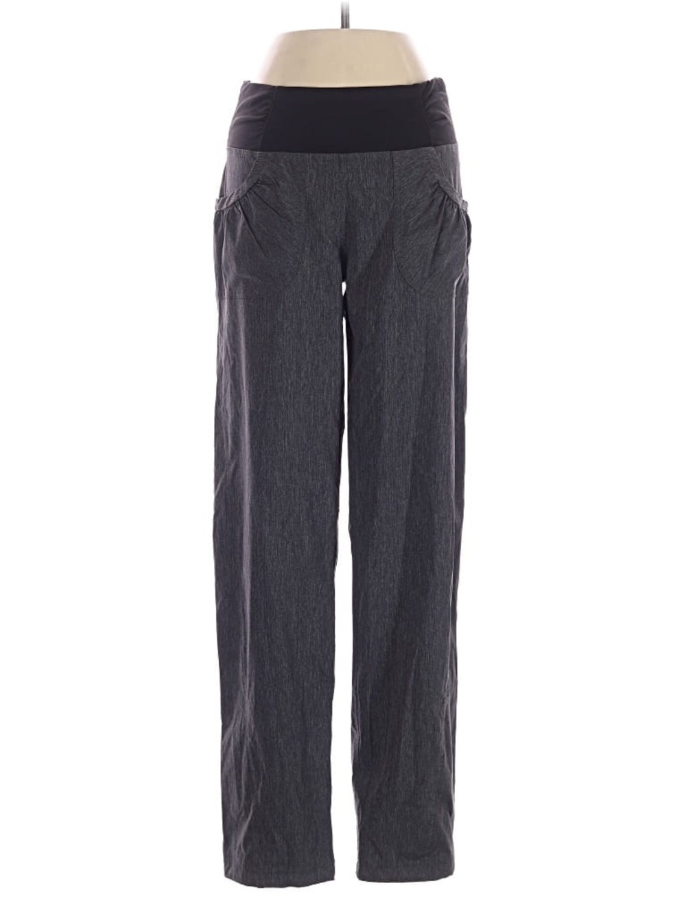 Prana Black Active Leggings with Logo